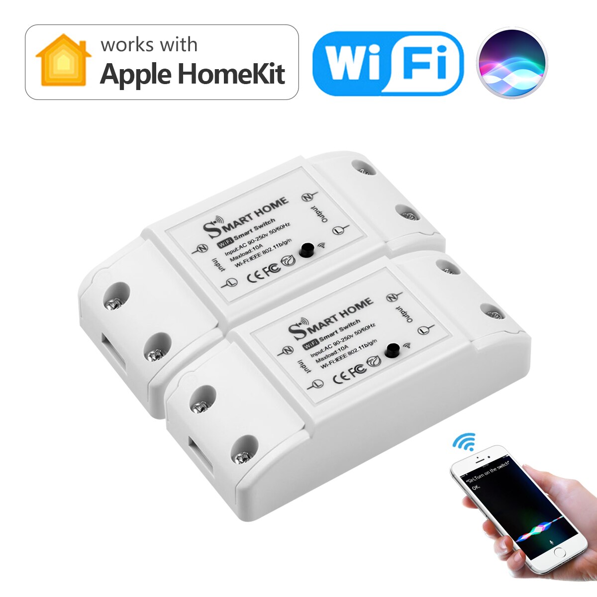 1/2/4Pcs Apple Homekit Ʈ Ȩ WIFI ܱ  ..